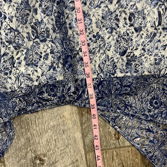 MM COUTURE Blue flowing dress Size: Small - Picture 7 of 9